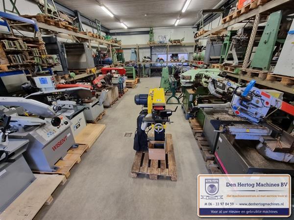 Grote foto almi 150 pijpuitslijper radiusslijper afzuiging bandslijpen doe het zelf en verbouw gereedschappen en machines