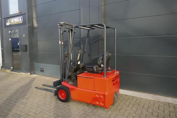 Grote foto vs 21025 elektrische heftruck linde e12 3250mm freelift agrarisch heftrucks