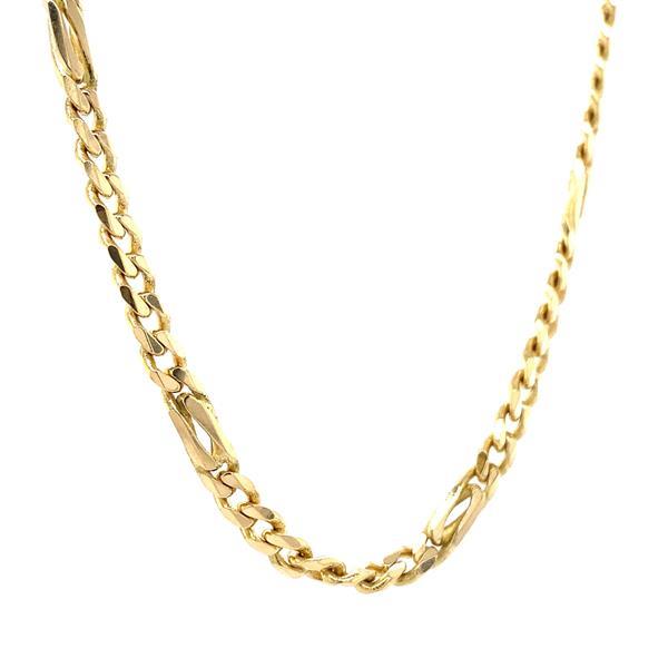 Grote foto gouden collier valkenoog 70 cm 14 krt 2325 sieraden tassen en uiterlijk kettingen