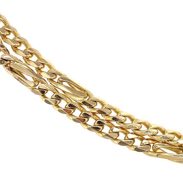 Grote foto gouden collier valkenoog 70 cm 14 krt 2325 sieraden tassen en uiterlijk kettingen