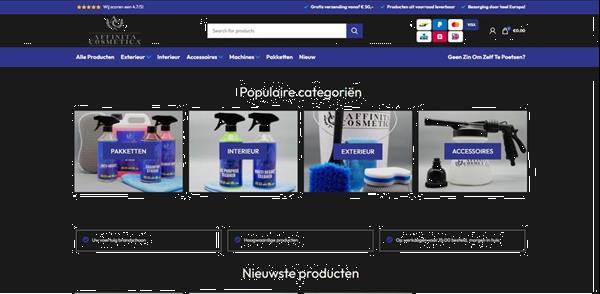 Grote foto wordpress website of webshop op maat diensten en vakmensen webdesigners en domeinnamen