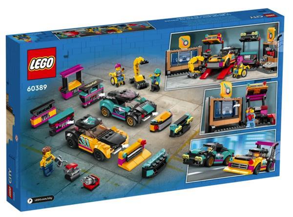 Grote foto lego city 60389 garage voor aanpasbare auto kinderen en baby duplo en lego