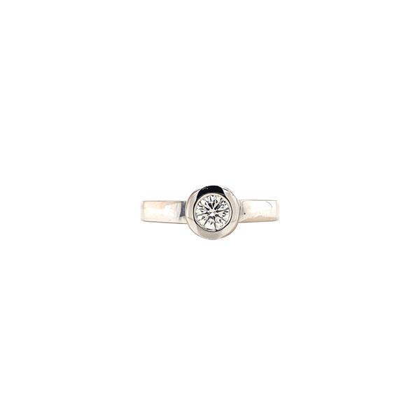 Grote foto witgouden ring met diamant 18 krt 1646.25 sieraden tassen en uiterlijk ringen voor haar