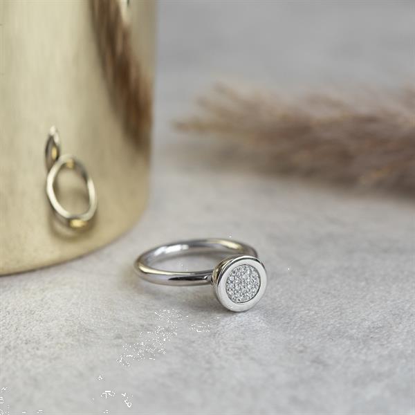 Grote foto witgouden ring met diamant 14 krt 747.5 sieraden tassen en uiterlijk ringen voor haar