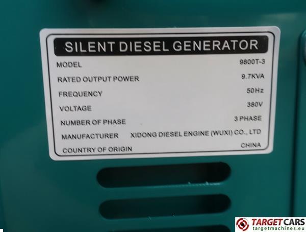 Grote foto xidong 9800t 3 diesel 9.7kva generator 3 phase 220 380v doe het zelf en verbouw aggregaten