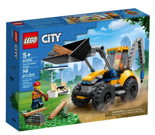 Grote foto lego city 60385 graafmachine kinderen en baby duplo en lego
