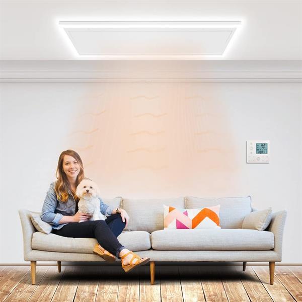 Grote foto infrarood paneel met led verlichting 700 watt doe het zelf en verbouw sanitair