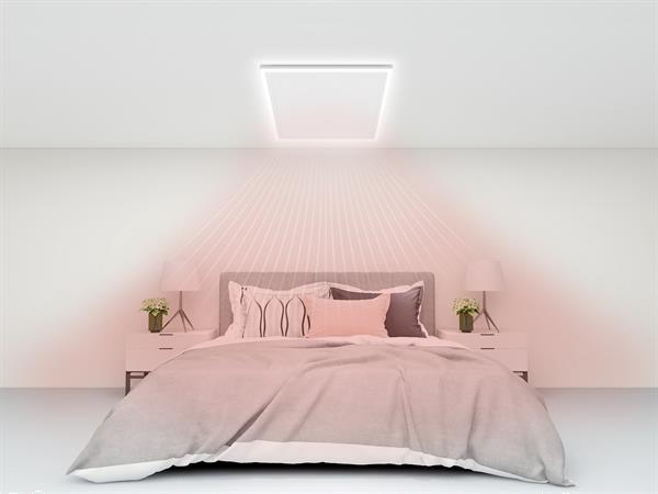 Grote foto infrarood paneel met led verlichting 700 watt doe het zelf en verbouw sanitair
