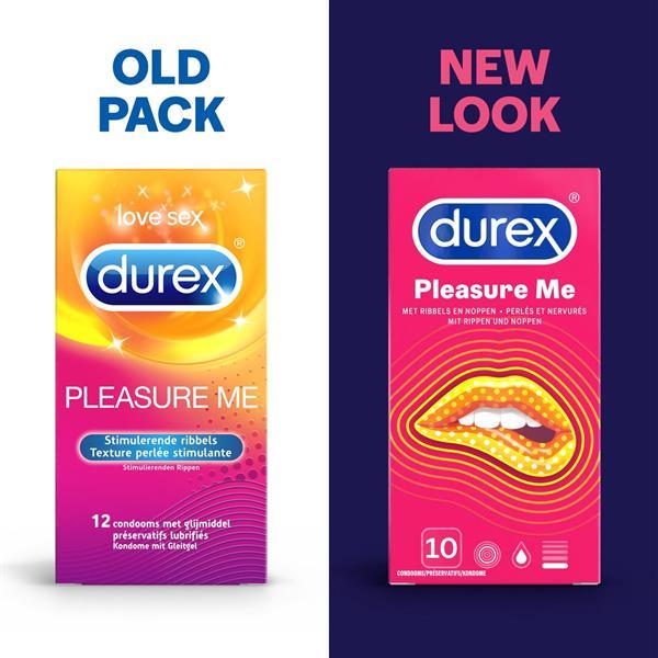 Grote foto durex condooms pleasure me 10 stuks erotiek condooms