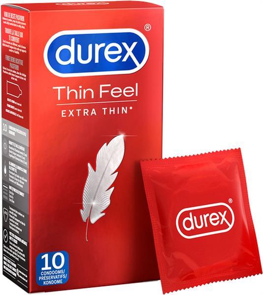 Grote foto durex condooms thin feel extra dun 10 stuks erotiek condooms