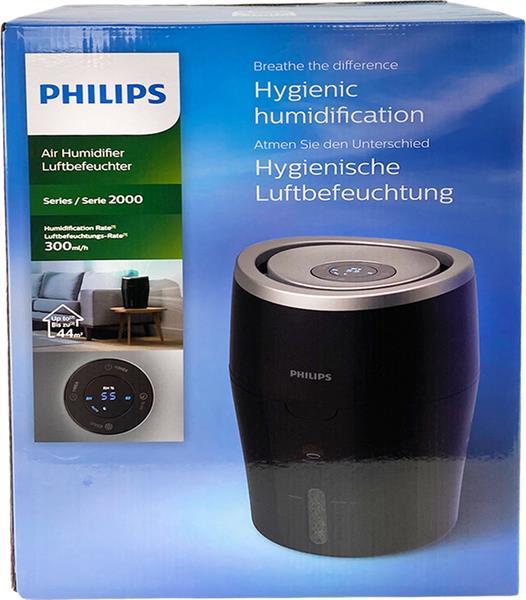 Grote foto philips hu4813 10 2000 serie luchtbevochtiger witgoed en apparatuur ventilatoren en airco