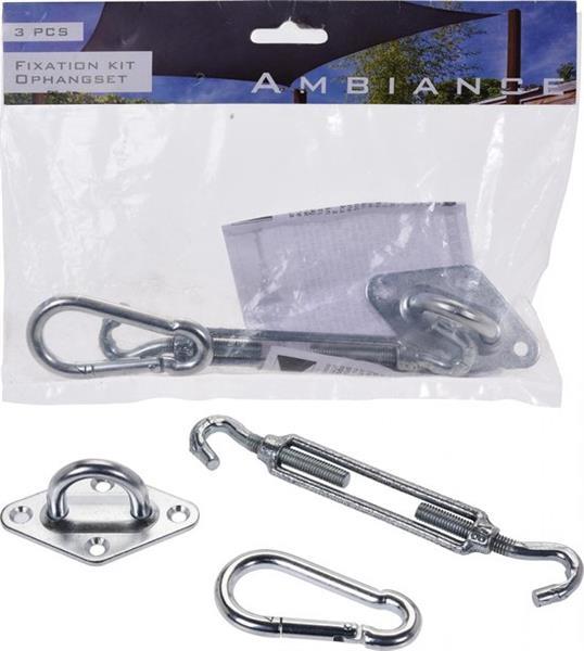 Grote foto ambiance schaduwdoek accessoires set tuin en terras zonneschermen