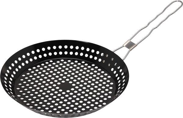 Grote foto barbecue bbq grillpan 30 cm barbecue pannen tuin en terras barbecues en vuurkorven