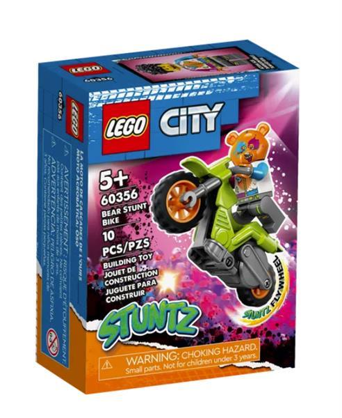 Grote foto lego city 60356 beer stuntmotor kinderen en baby duplo en lego