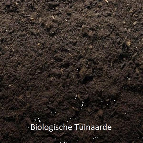 Grote foto biologische tuinaarde in big bag of los gestort tuin en terras aarde en zand