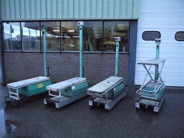 Grote foto buitendijk slaman electro buisrailwagen met mechanische schaar 42 5 cm spoor agrarisch tuinbouw