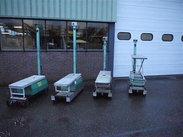 Grote foto buitendijk slaman electro buisrailwagen met mechanische schaar 42 5 cm spoor agrarisch tuinbouw