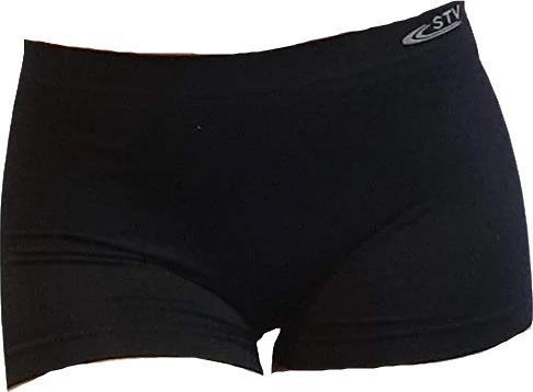 Grote foto stv naadloze damesboxers zwart l xl kleding dames ondergoed