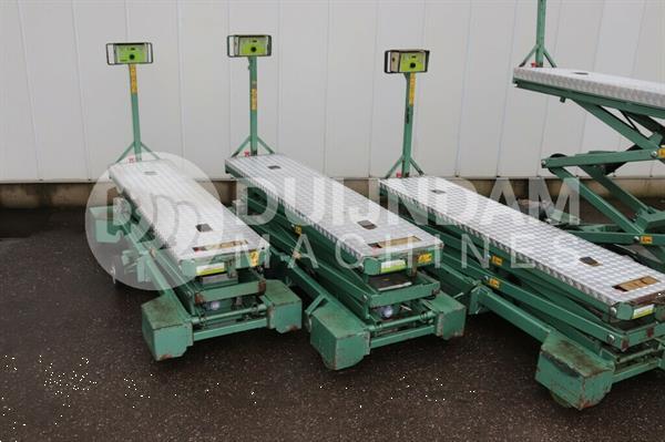 Grote foto buitendijk slaman electro buisrailwagen met dubbele hydraulische schaar 55 cm spoor agrarisch tuinbouw