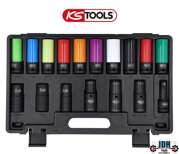 Grote foto 1 2 krachtdoppen voor wielmoeren 17 dlg ks 0885 auto diversen gereedschap