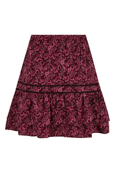 Grote foto lofty manner skirt ashley paisley my86 xs kleding dames jurken en rokken