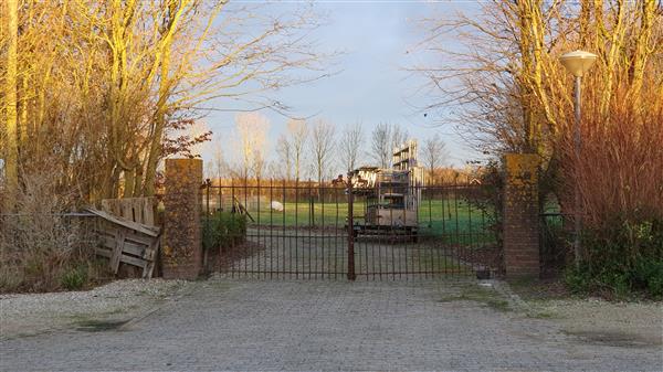 Grote foto de zon in stee aan zee vakantie nederland midden