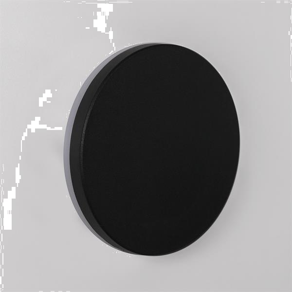 Grote foto moderne buitenwandlamp zwart ip65 incl. led garleds alisma tuin en terras verlichting