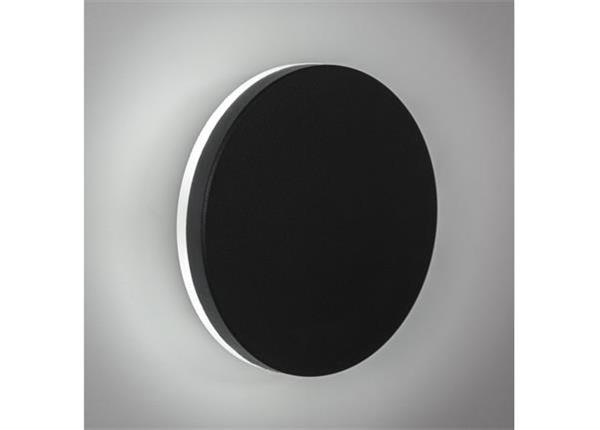 Grote foto moderne buitenwandlamp zwart ip65 incl. led garleds alisma tuin en terras verlichting