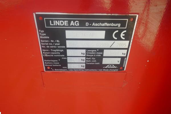 Grote foto vs 21031 elektrische duo stapelaar linde initiele lift 1924mm doe het zelf en verbouw hefwerktuigen