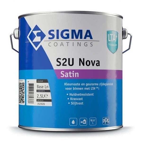 Grote foto sigma s2u nova satin contour aqua pu satin 2 5l doe het zelf en verbouw verven en sierpleisters