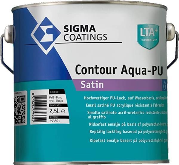 Grote foto sigma s2u nova satin contour aqua pu satin 2 5l doe het zelf en verbouw verven en sierpleisters
