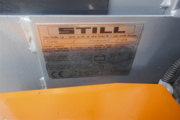 Grote foto vs 21071 bj2018 elektrische palletwagen still ecu15 10 op voorraad doe het zelf en verbouw hefwerktuigen