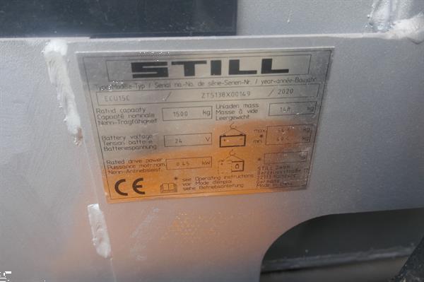 Grote foto vs 21079 bj2020 elektrische palletwagen still ecu15 doe het zelf en verbouw hefwerktuigen