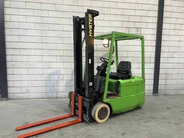 Grote foto 1997 hyster j1.60xmt elektrische heftruck 1600kg side shift 390cm agrarisch heftrucks