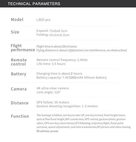 Grote foto luxwallet libra 36km h 229 gram wifi gps 4k drone 2m verzamelen overige verzamelingen