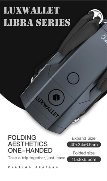 Grote foto luxwallet libra 36km h 229 gram wifi gps 4k drone 2m verzamelen overige verzamelingen