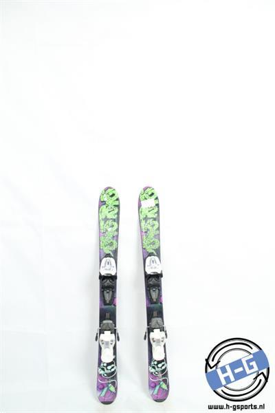 Grote foto hergebruikte tweedehands ski k2 green purple 88 sport en fitness ski n en langlaufen