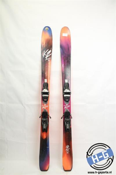 Grote foto hergebruikte tweedehands ski k2 all luv it 156 sport en fitness ski n en langlaufen