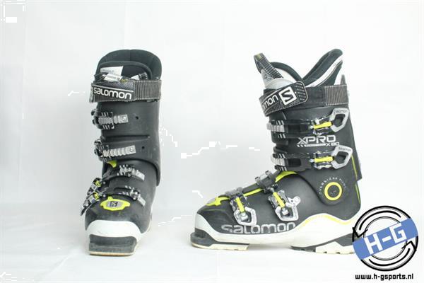 Grote foto hergebruikte tweedehands skischoenen salomon xpro x80 energyzer 26mp 40.5eu sport en fitness ski n en langlaufen