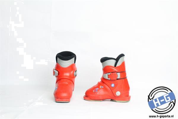 Grote foto hergebruikte tweedehands skischoenen rossingol rood achterinstap 17.5mp 26eu sport en fitness ski n en langlaufen