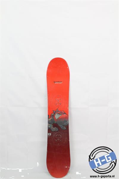 Grote foto hergebruikt tweedehands snowboard burton punch 128 sport en fitness snowboarden