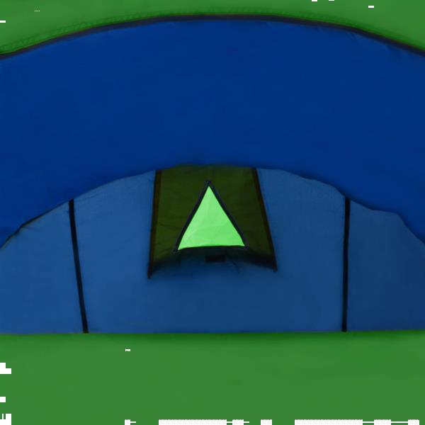 Grote foto vidaxl tente de camping 4 personnes bleu marine et vert caravans en kamperen tenten