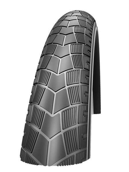 Grote foto buitenband schwalbe big apple 55 406 20x2 15 zwart met r fietsen en brommers algemeen