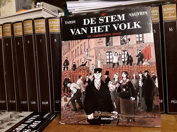 Grote foto de stem van het volk vautrin en tardi boeken stripboeken