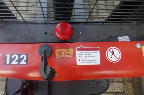 Grote foto vs 21095 elektrische stapelaar ep est122 3600mm nieuwstaat doe het zelf en verbouw hefwerktuigen