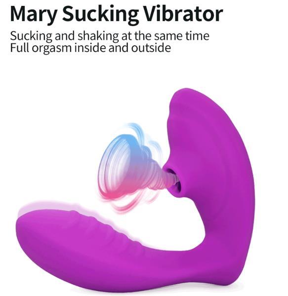 Grote foto twee in een sucking vibration vibrator. erotiek vibrators