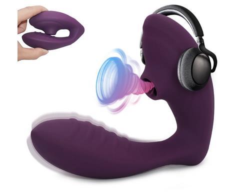 Grote foto twee in een sucking vibration vibrator. erotiek vibrators