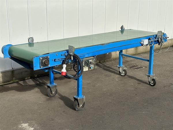 Grote foto visser transportband 260 x 70 cm agrarisch transportbanden