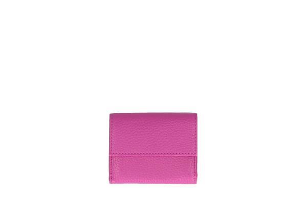 Grote foto elisa dames portemonnee fuchsia italiaans leer kleding dames sieraden