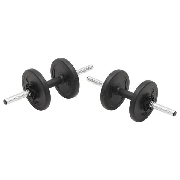 Grote foto vidaxl ensemble d halt res et de barres 30 kg sport en fitness fitness